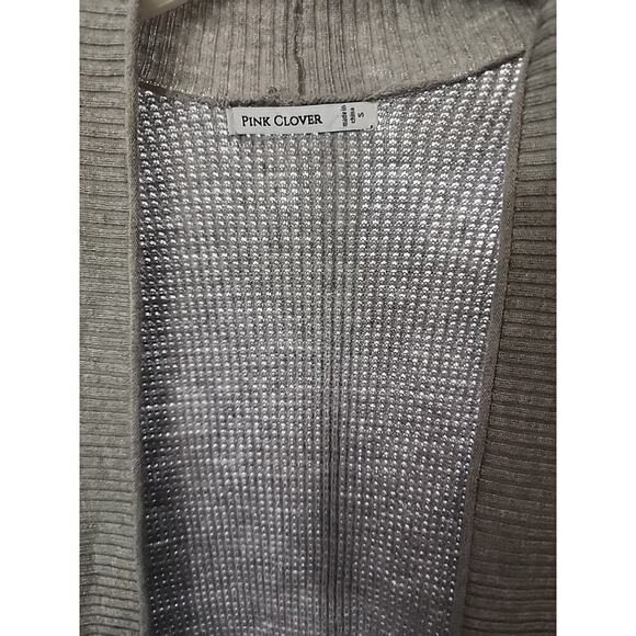 PINK CLOVER OPEN FRONT CARDIGAN SWEATER Women's Small New A119 Soft Comfy - Picture 2 of 7